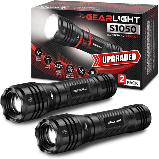 GearLight S1050 LED flashlight high lumen