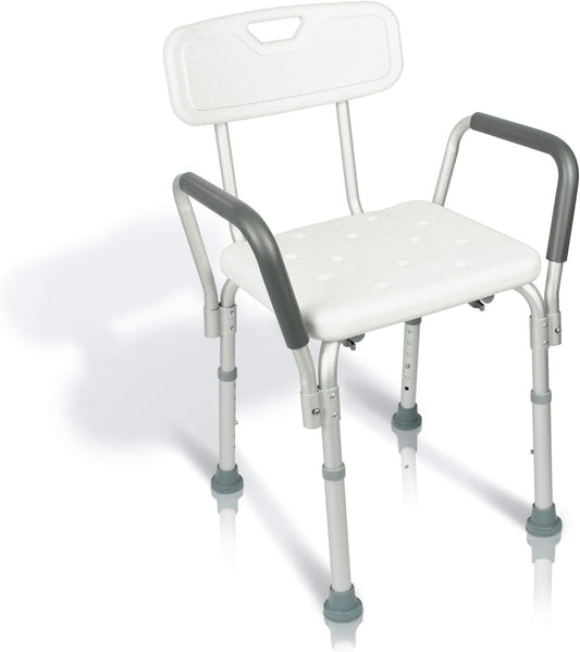 Vive Shower chair with arms and back - small