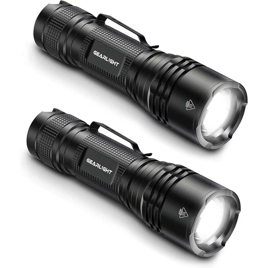 GearLight LED Tactical flashlight with high lumens