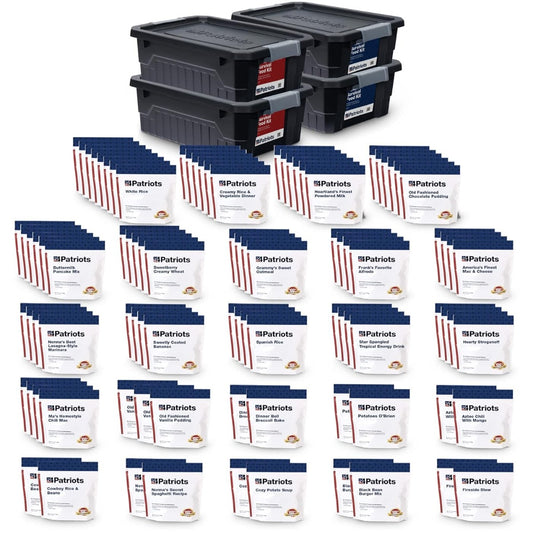 Patriot 6 Month survival Food Pack - Emergency food