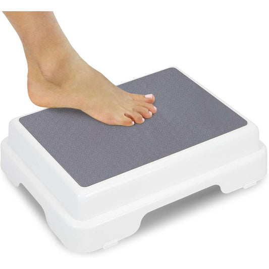 Vive Bath Shower step stool (4.5 inches) is stackable
