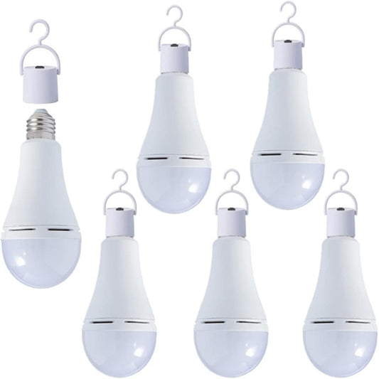 (6 packs)A21 rechargeable emergency LED bulb