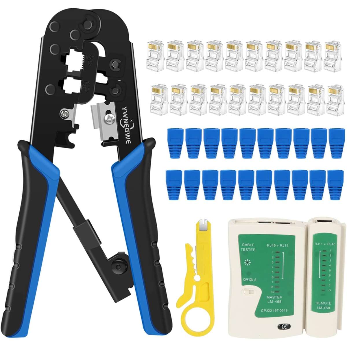 RJ45 Crimp Tool Kit, Ethernet Crimp Kit