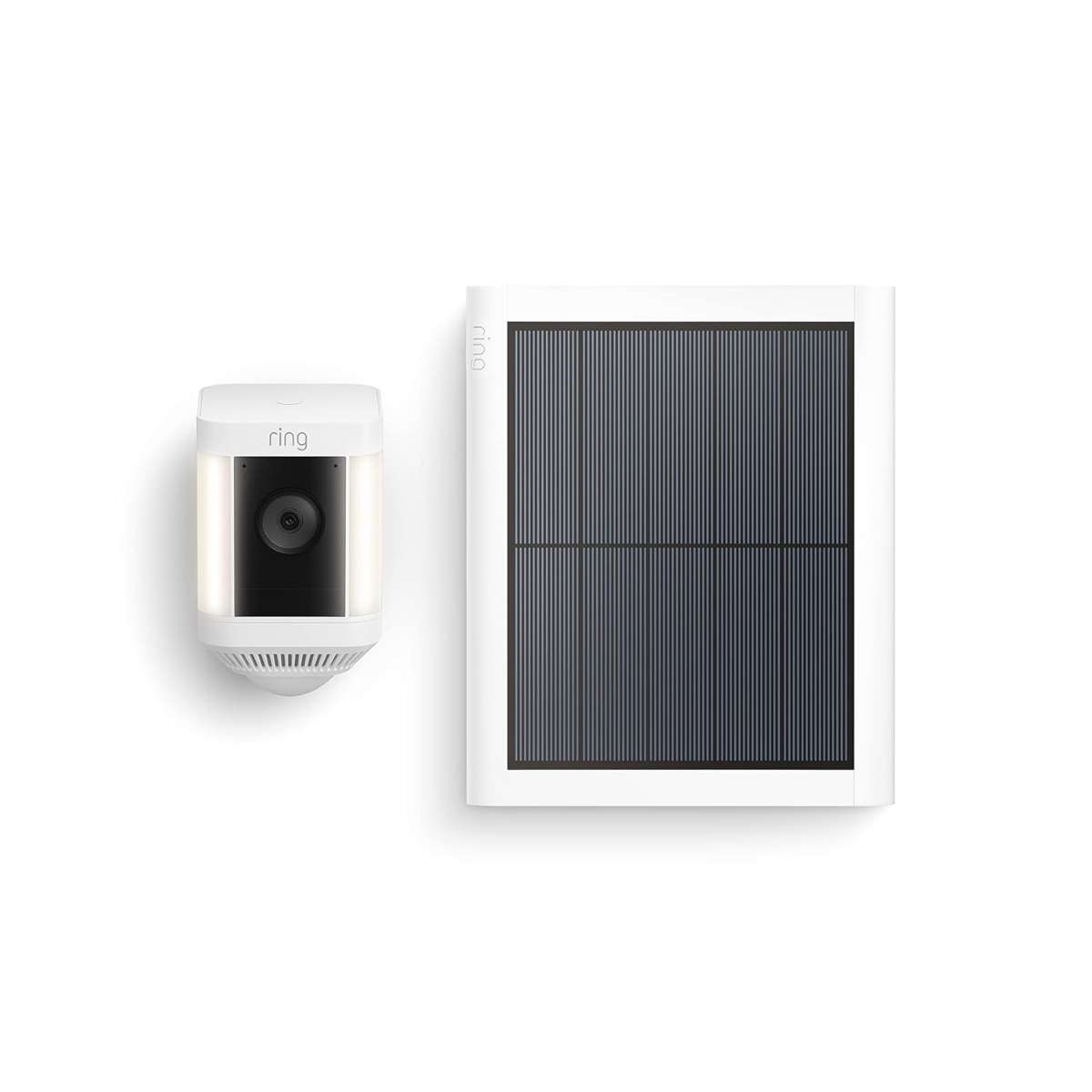 Lins Sport Lightcam Prouse, Solar, Color Night Vision and Security Sirens White