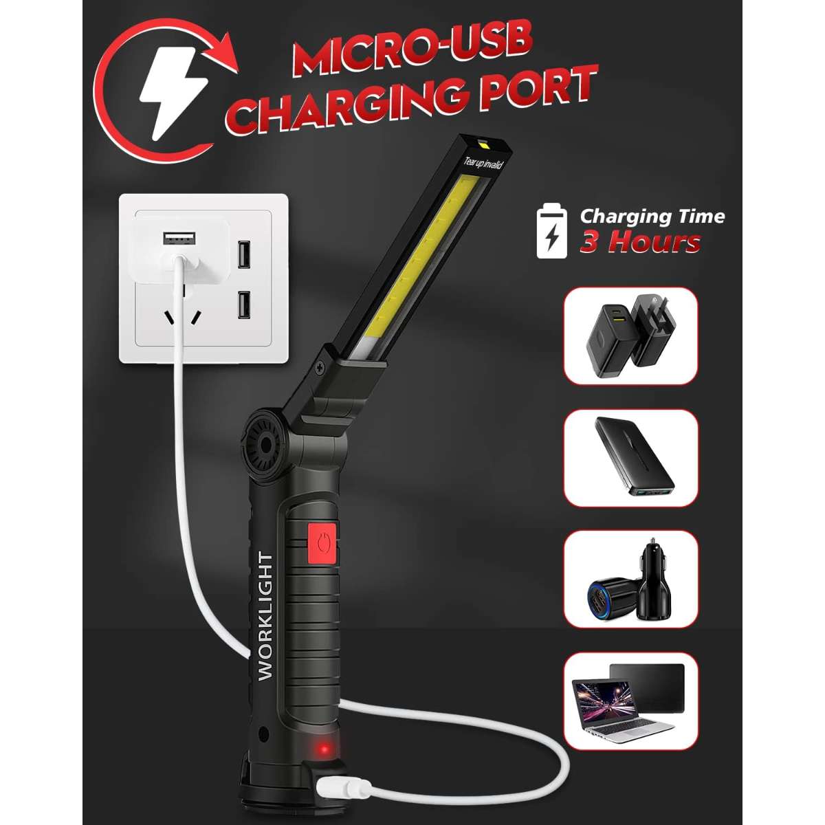 Coquimbo Rechargeable LED Work Light Grille Light