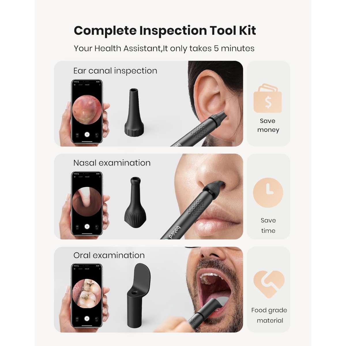 BEBIRD EARWAX REMOVAL TOOL CAMERA