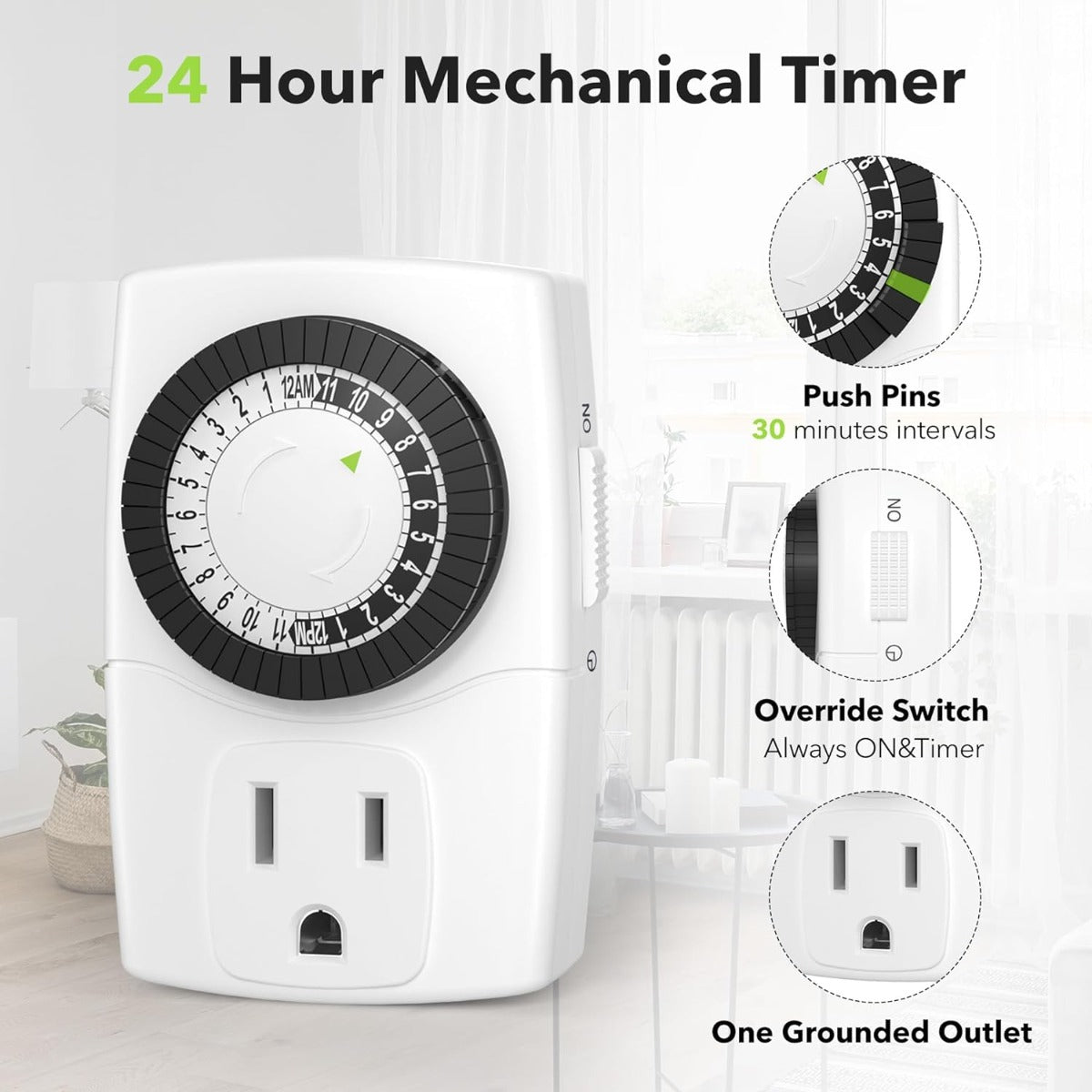 BN-LINK BND-60/U47 Indoor mechanical socket timer