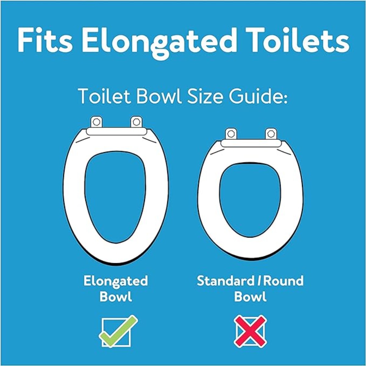 Bathroom wipe aid Carex Extended Hinge raises toilet seat