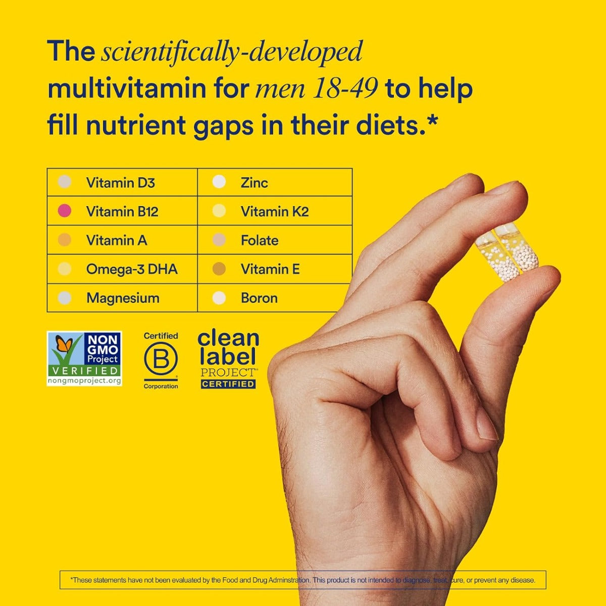 Ritual Multivitamin for Men 18+ with Zinc