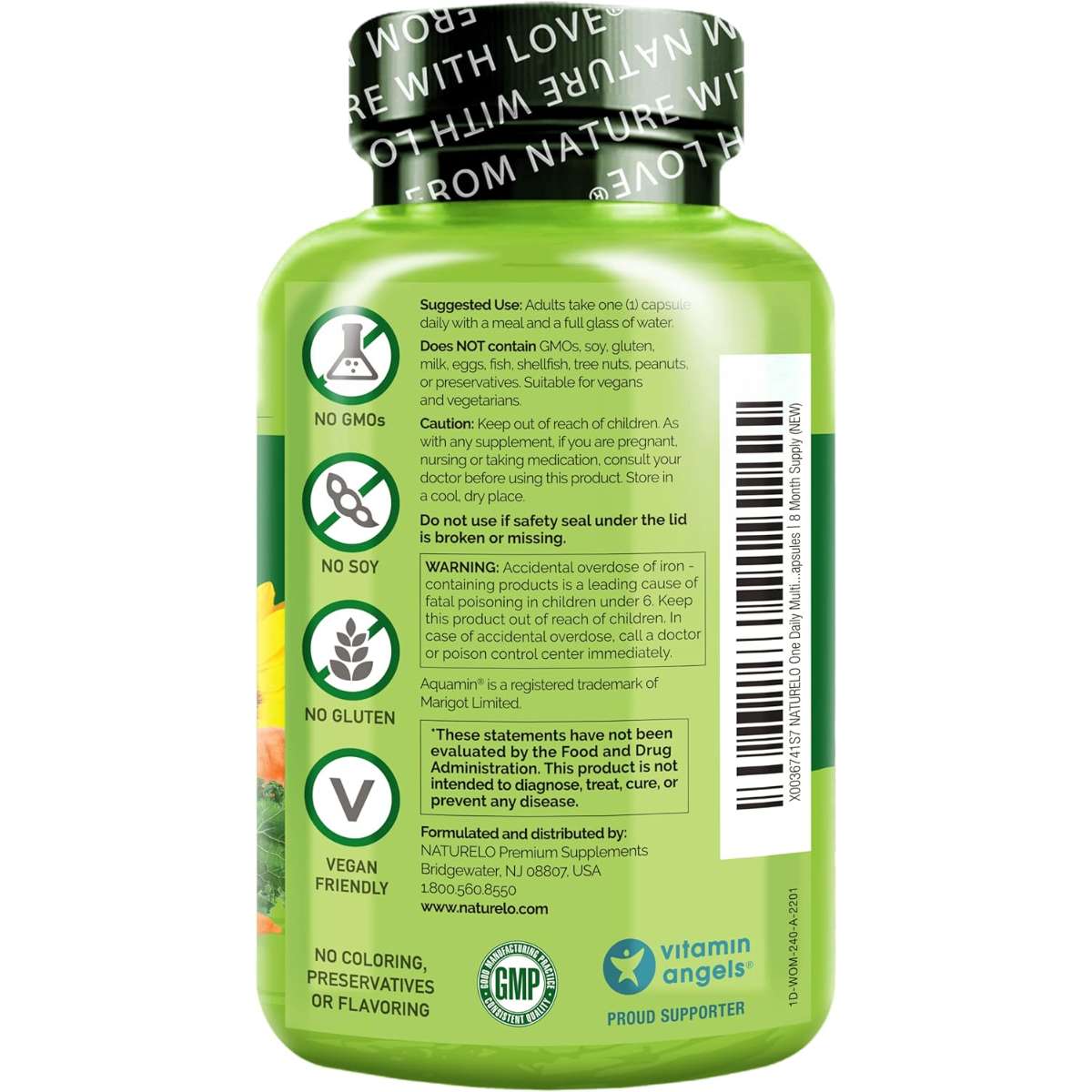 NATURELO Daily multivitamin for women