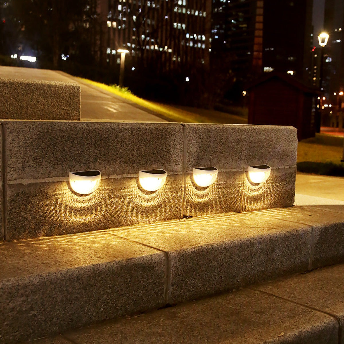 Solar wall street light