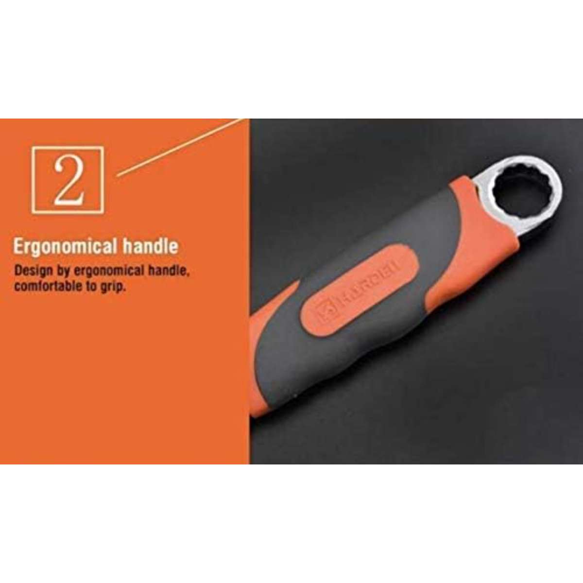 Edward Tools Pro 8" Adjustable Wrench - Wrench Handle