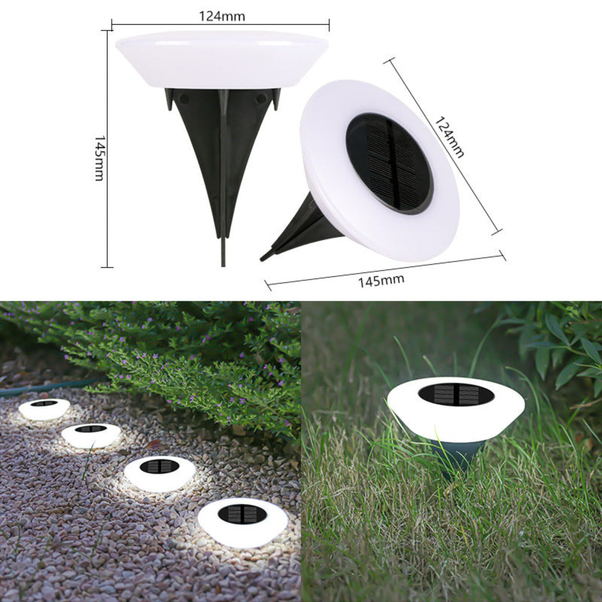 Solar lamp outdoor LED lawn lamp
