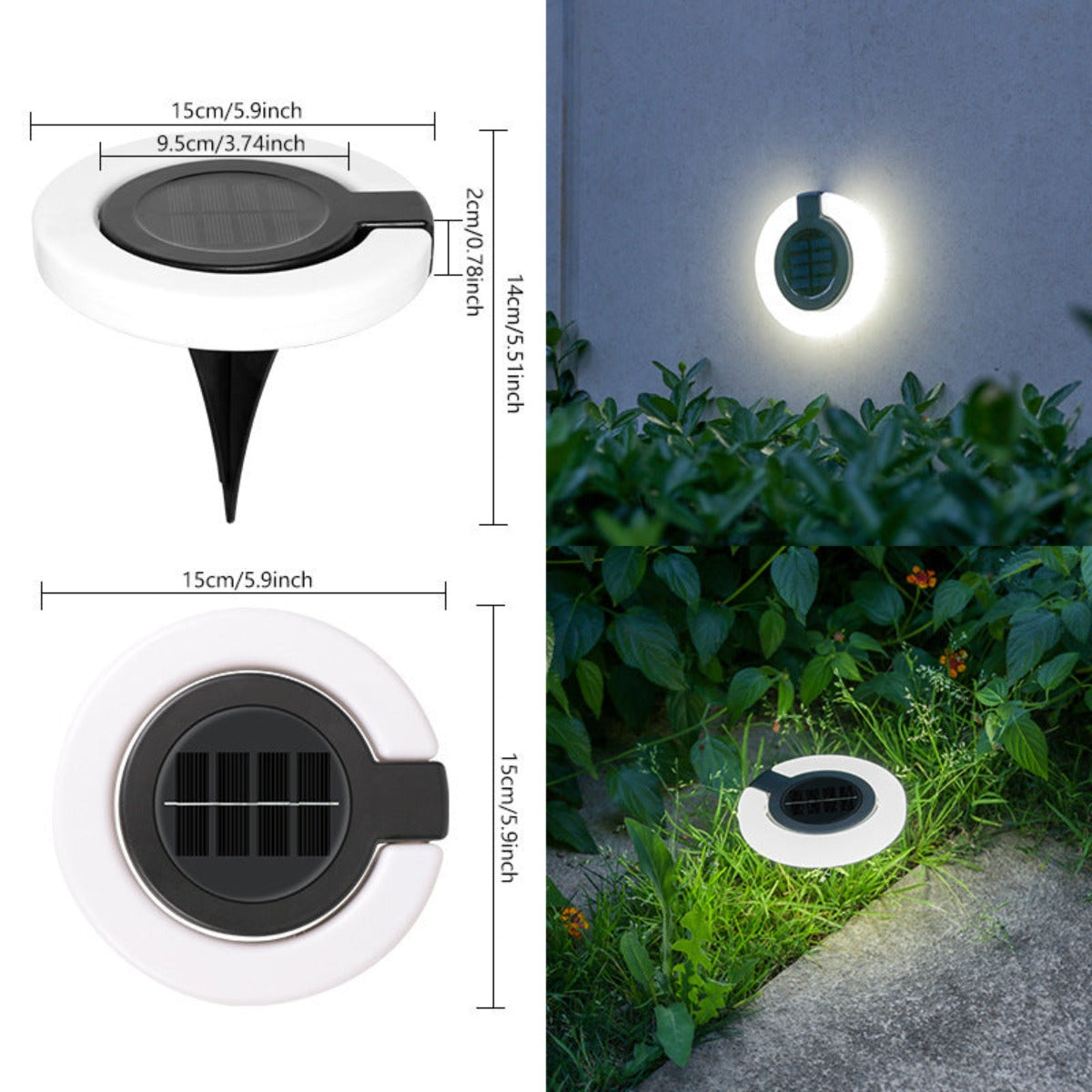 Solar lamp outdoor LED lawn lamp