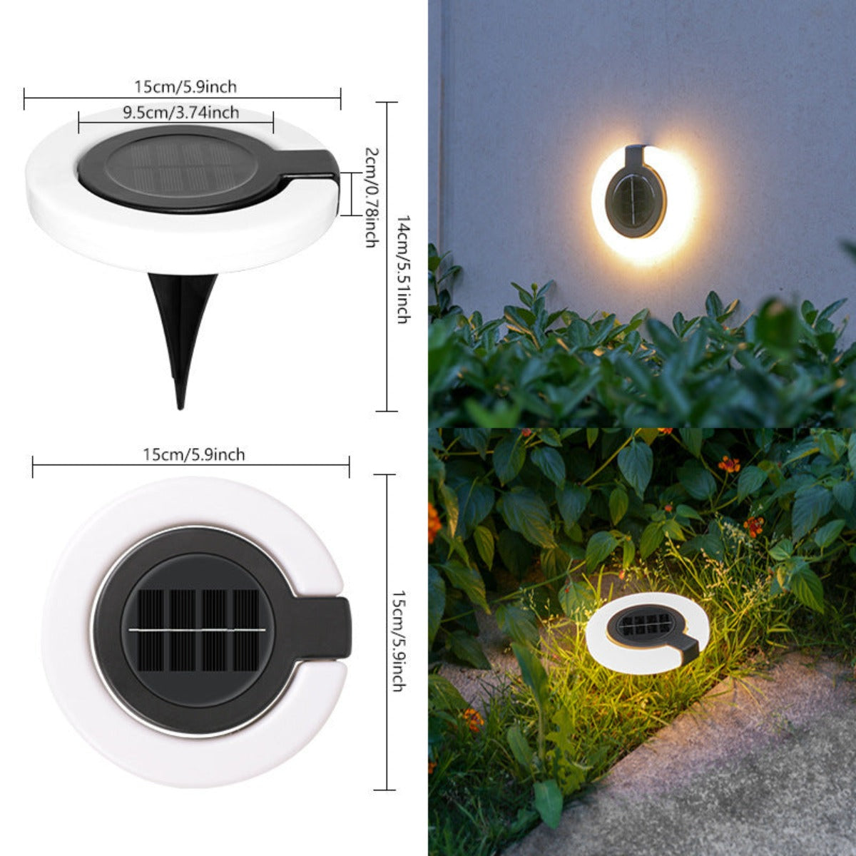 Solar lamp outdoor LED lawn lamp