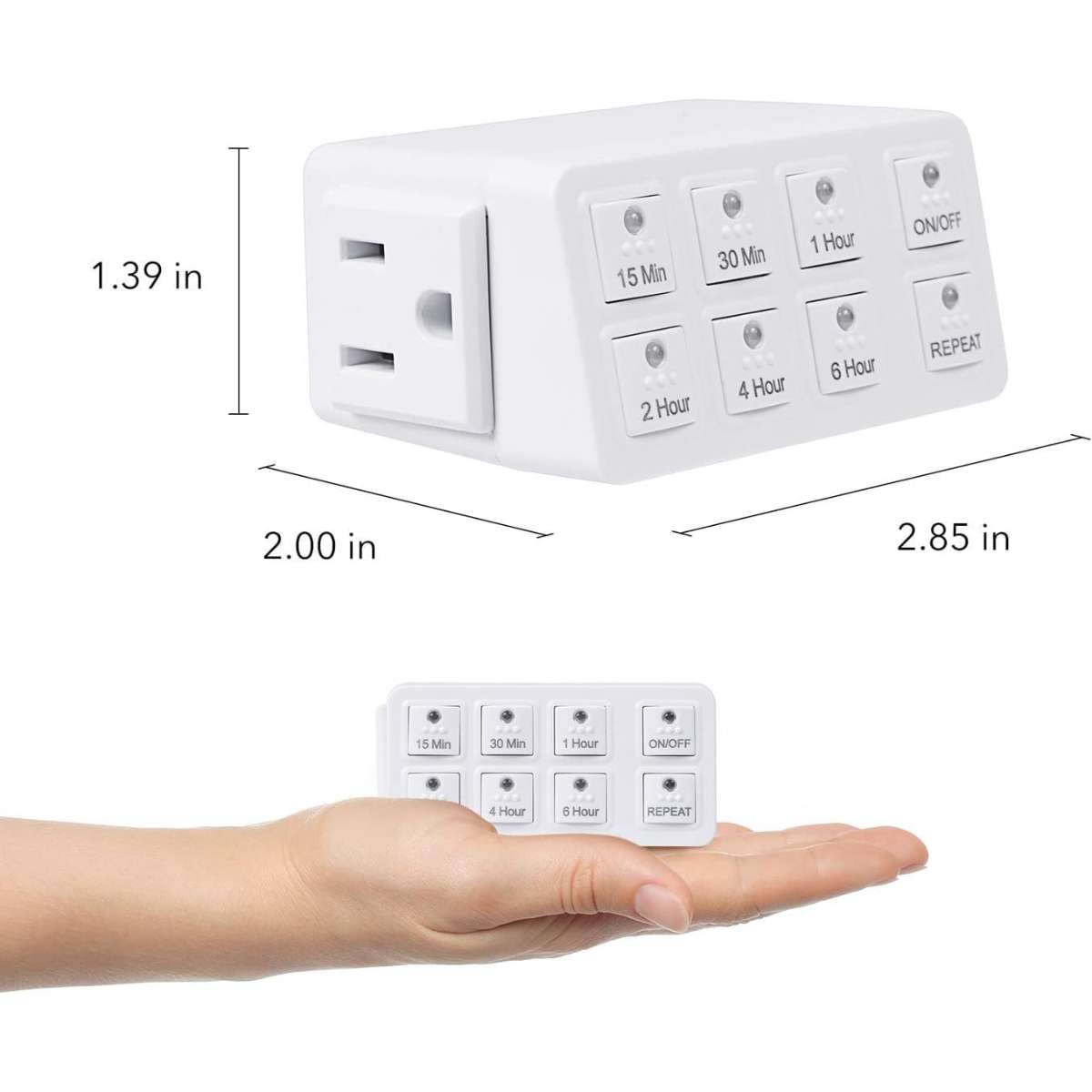 BN-LINK indoor countdown timer with repeat function