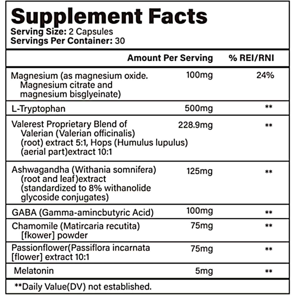 Adult sleep aid, melatonin sleep supplement