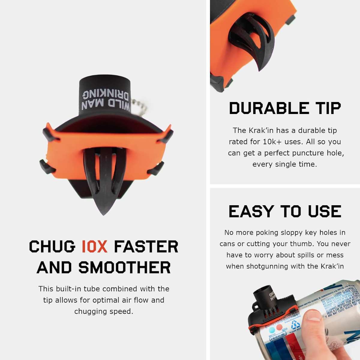 Krak'in 2.0 - An innovative shotgun tool with a built-in funnel