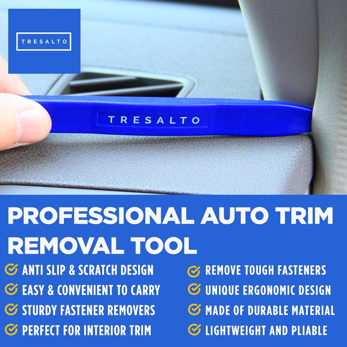 Automatic Decorative Removal Tool Kit - 5 pieces blue