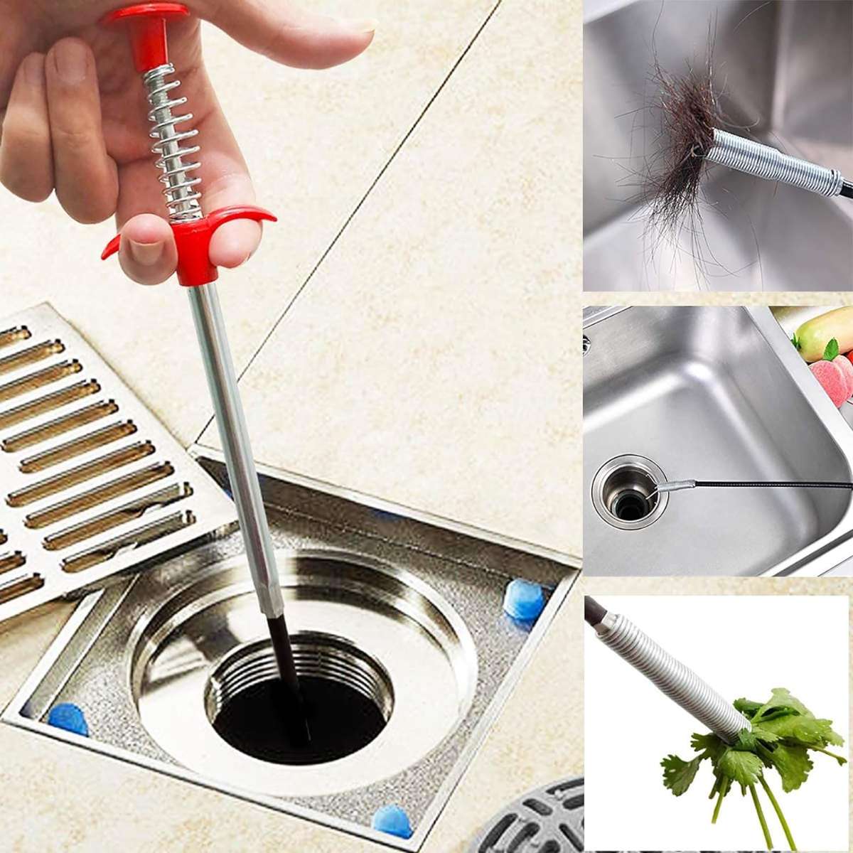 Flexible gripper claw pick-up extension tool (79 inches)