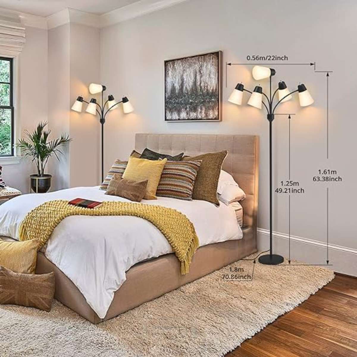Forks Matt Ryde floor lamp, black