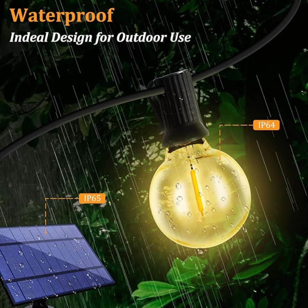 Dott Arts Outdoor Solar Lights String Solar Lights