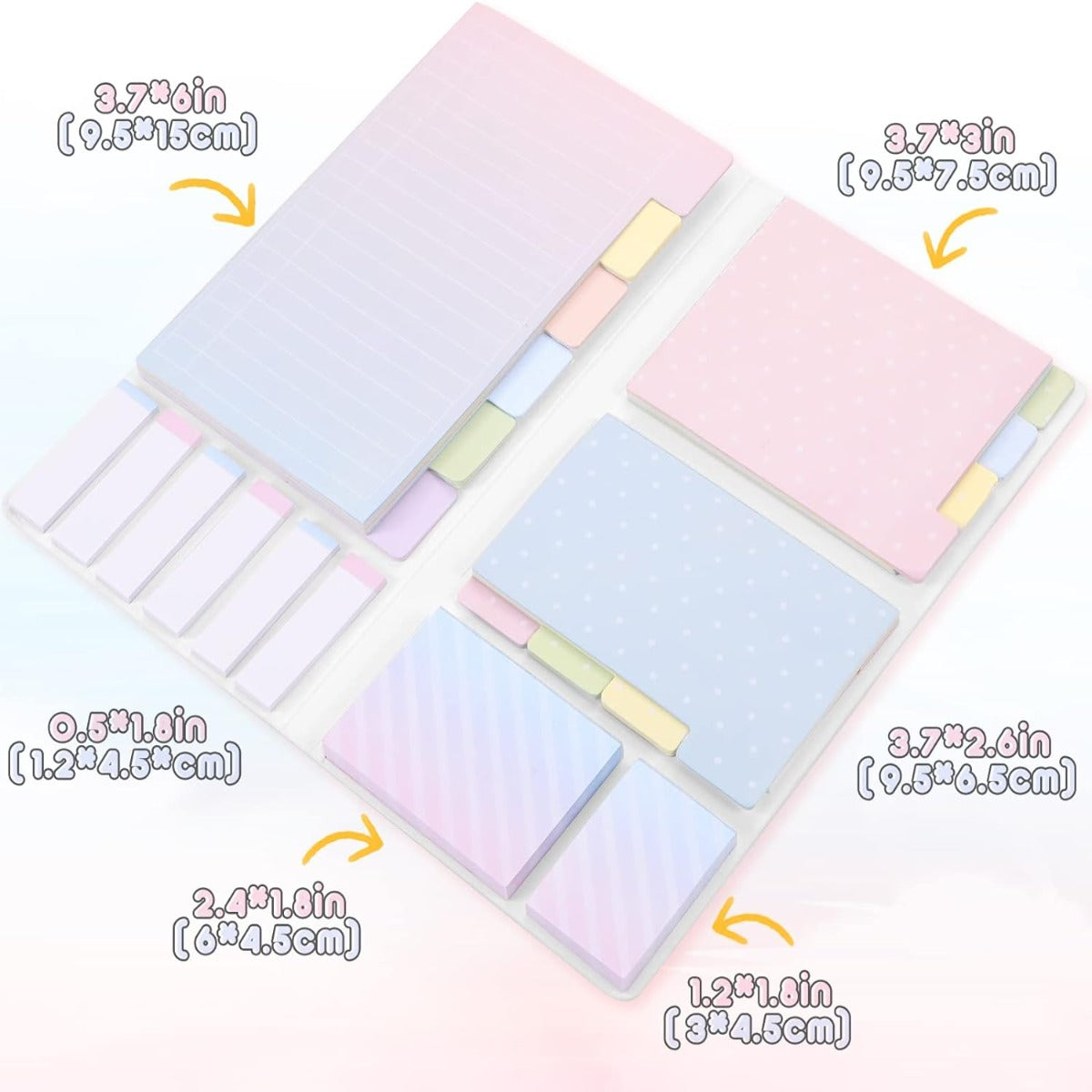 Hommie sticky notes and labels
