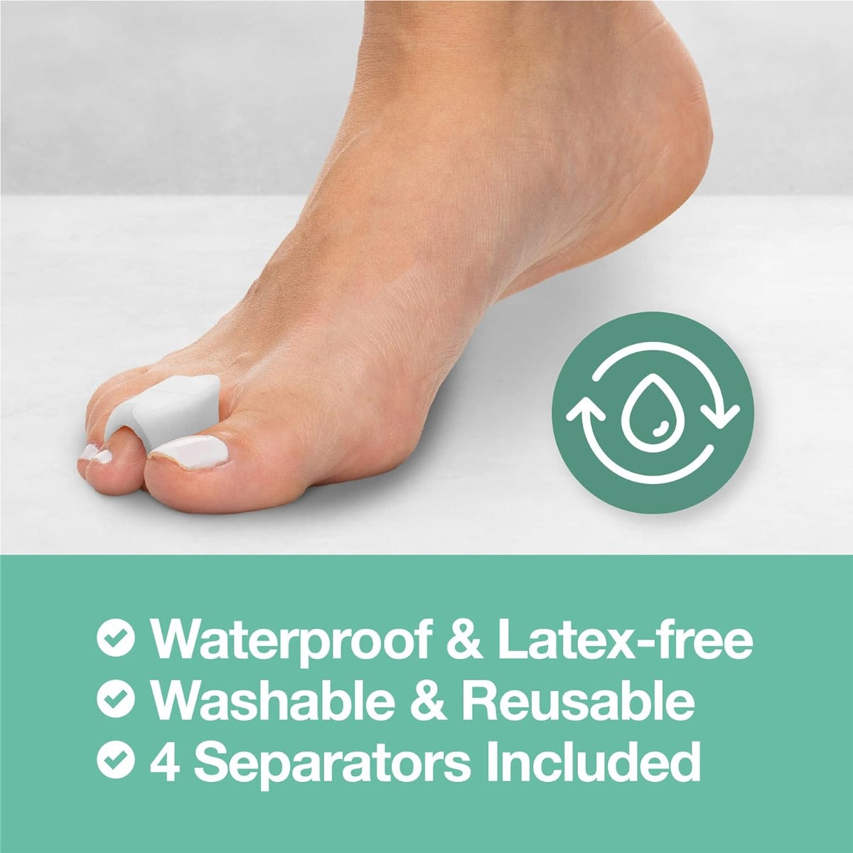 ZenToes Gel toe separator corrects and spacers