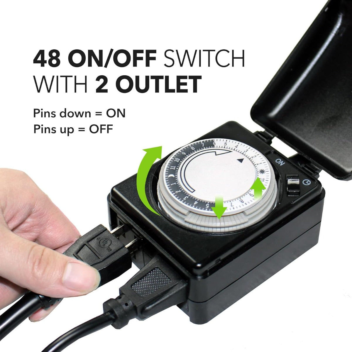 BN-LINK Compact outdoor mechanical timer 1875W 1/2HP