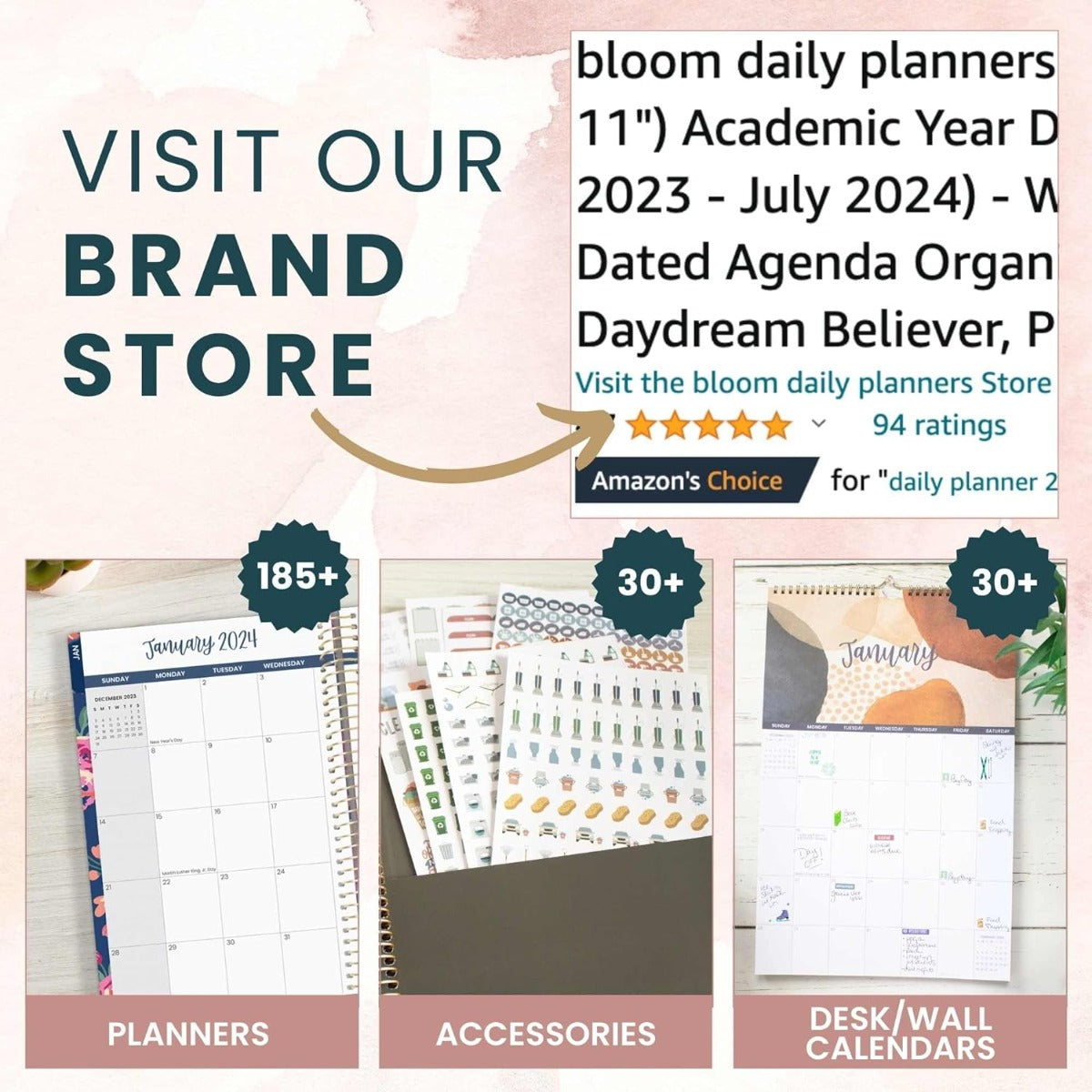 bloom daily planners Decorative File Folders