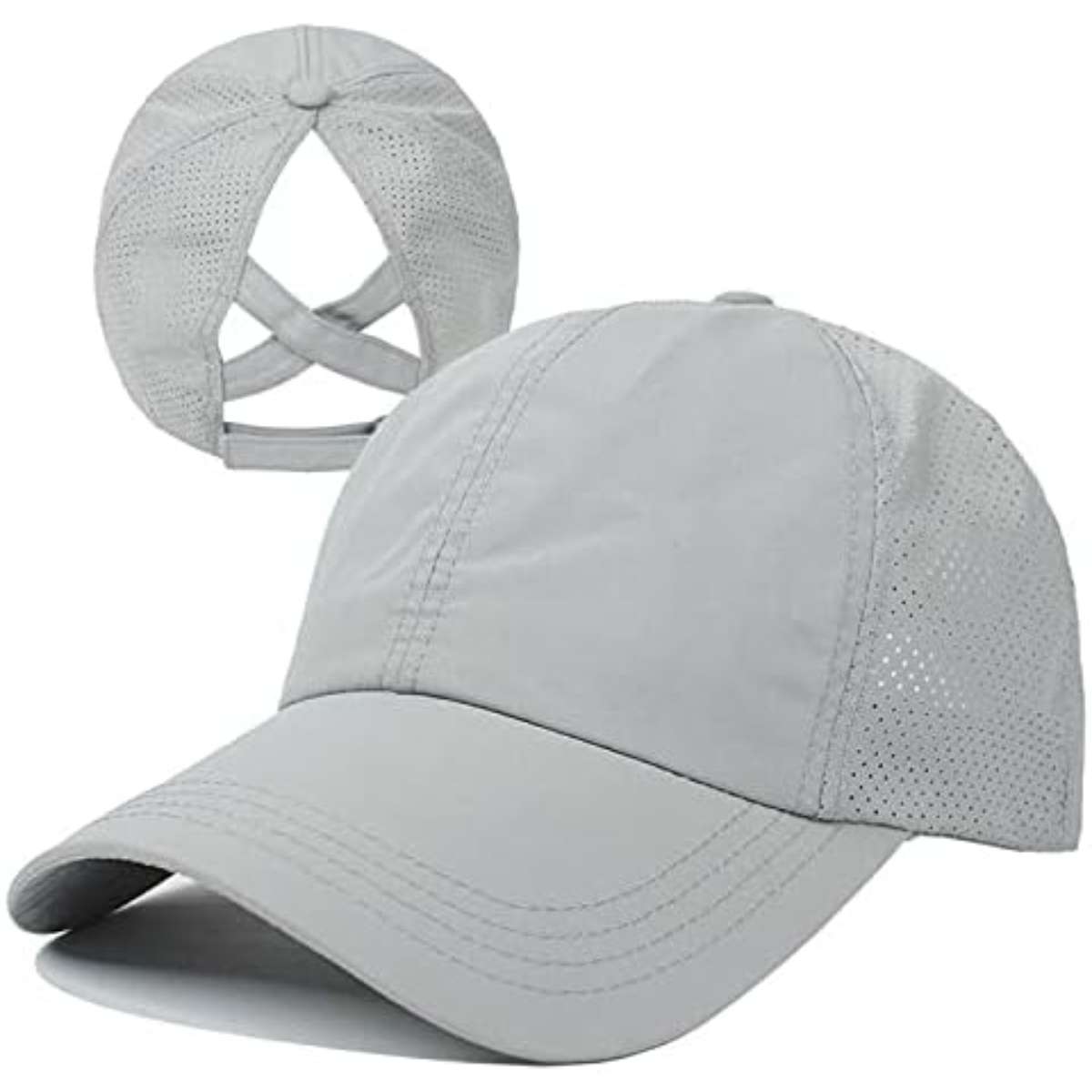 Women's cross ponytail baseball cap