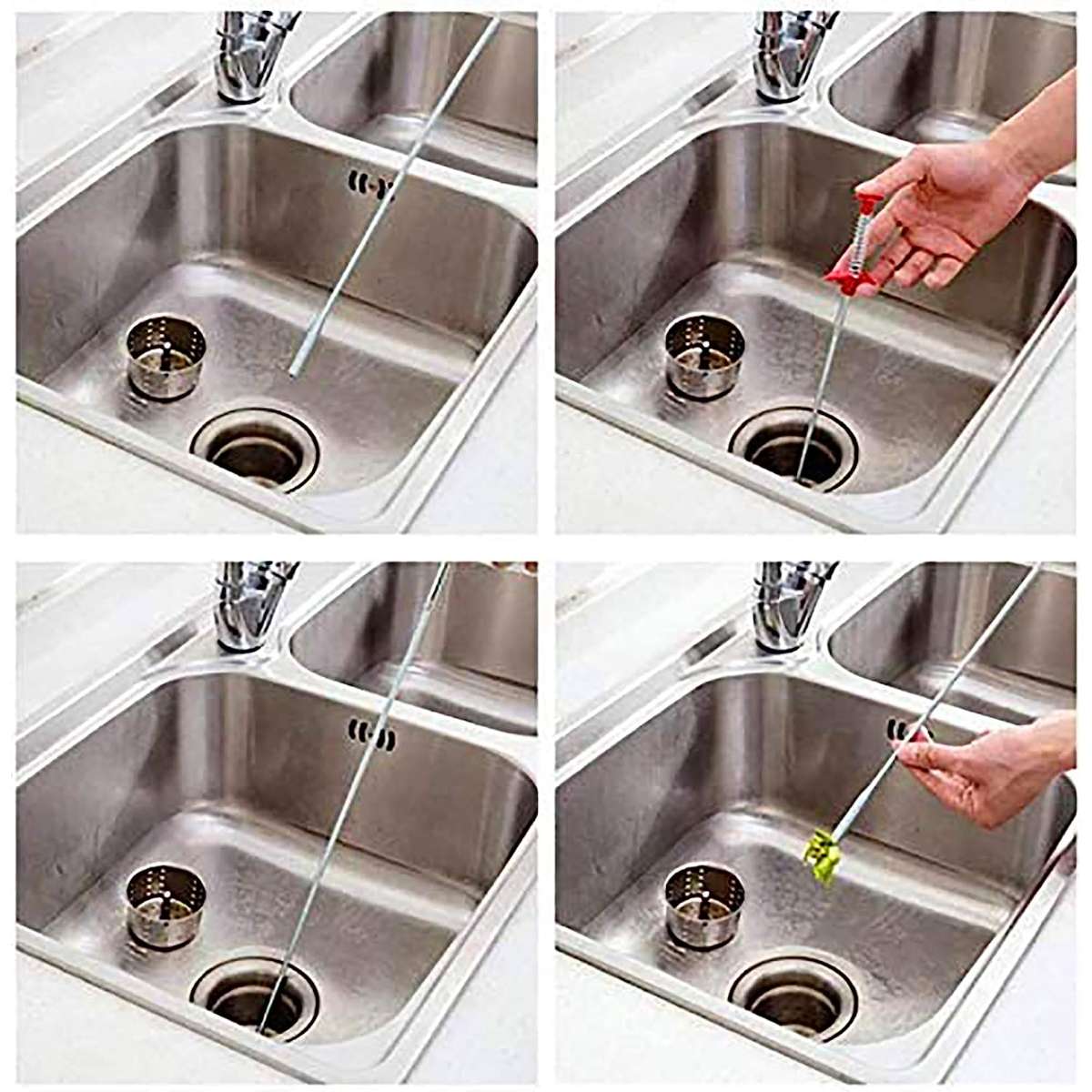 Flexible gripper claw pick-up extension tool (79 inches)