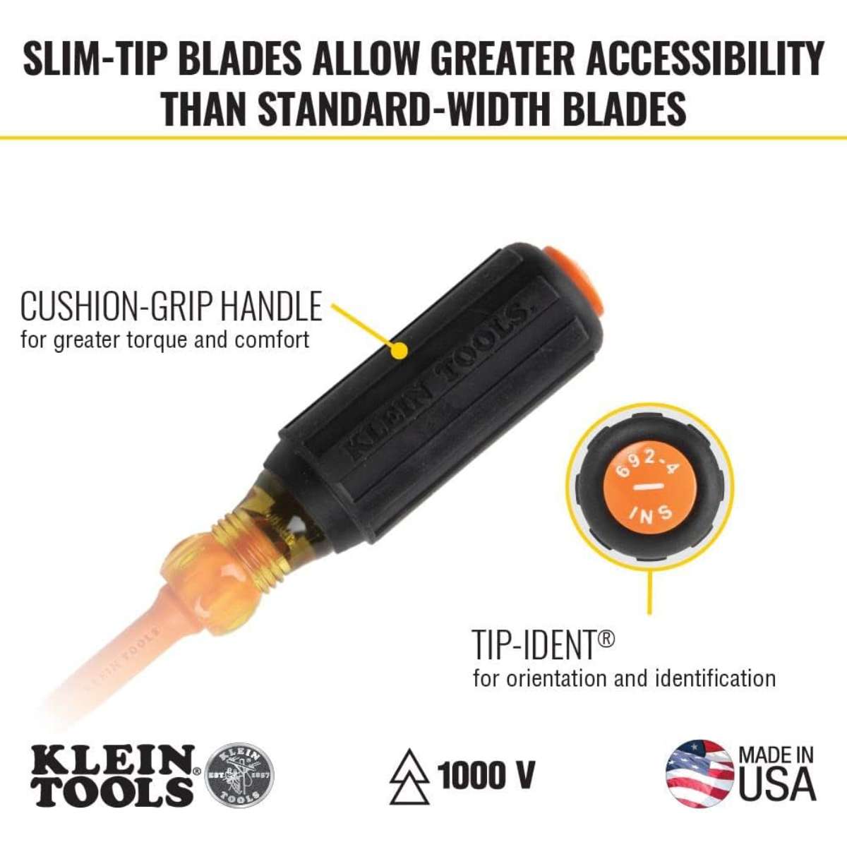 Klein Tools 94130 1000V Insulated Screwdriver Tool Kit