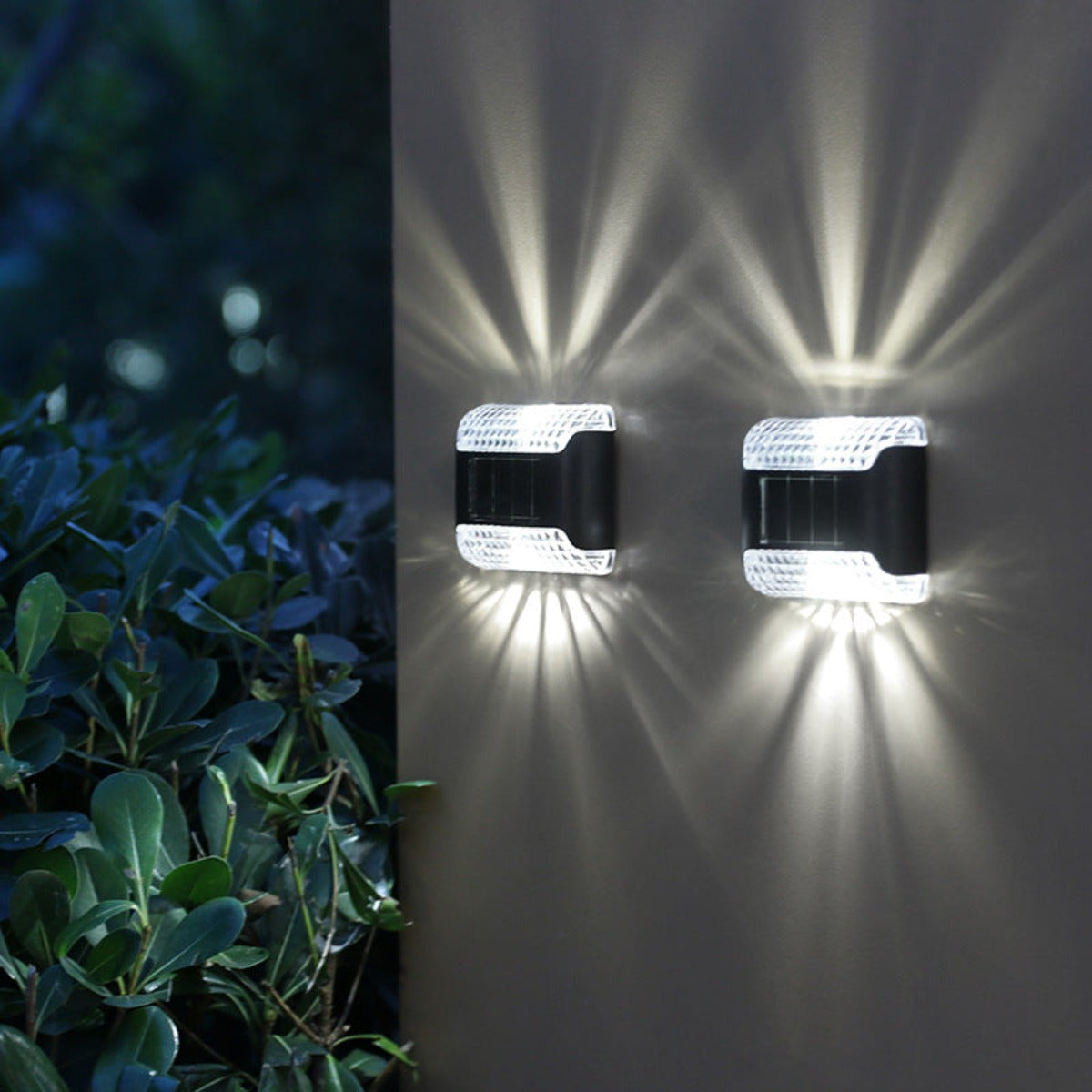 Solar wall light outdoor courtyard waterproof wall light