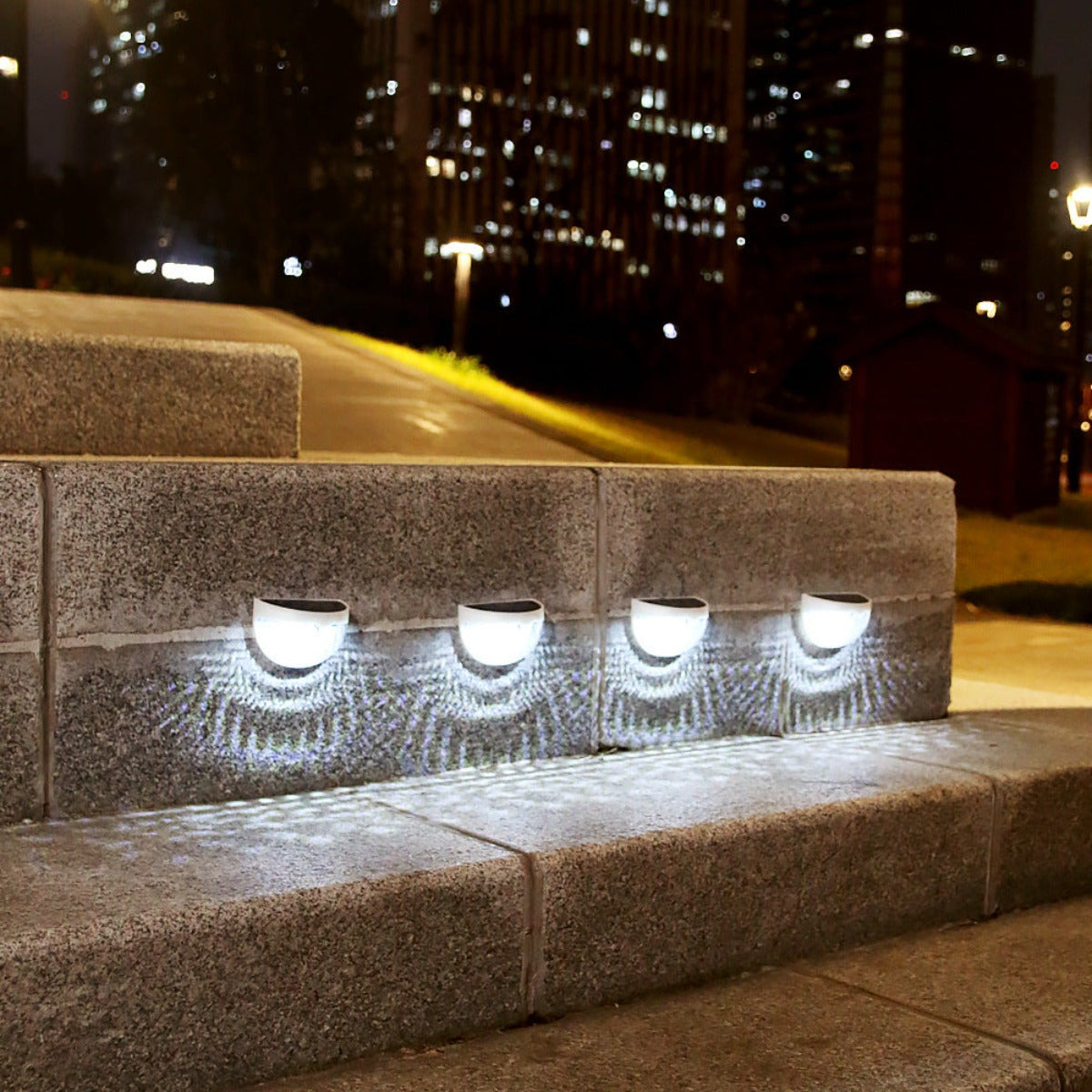 Solar wall street light