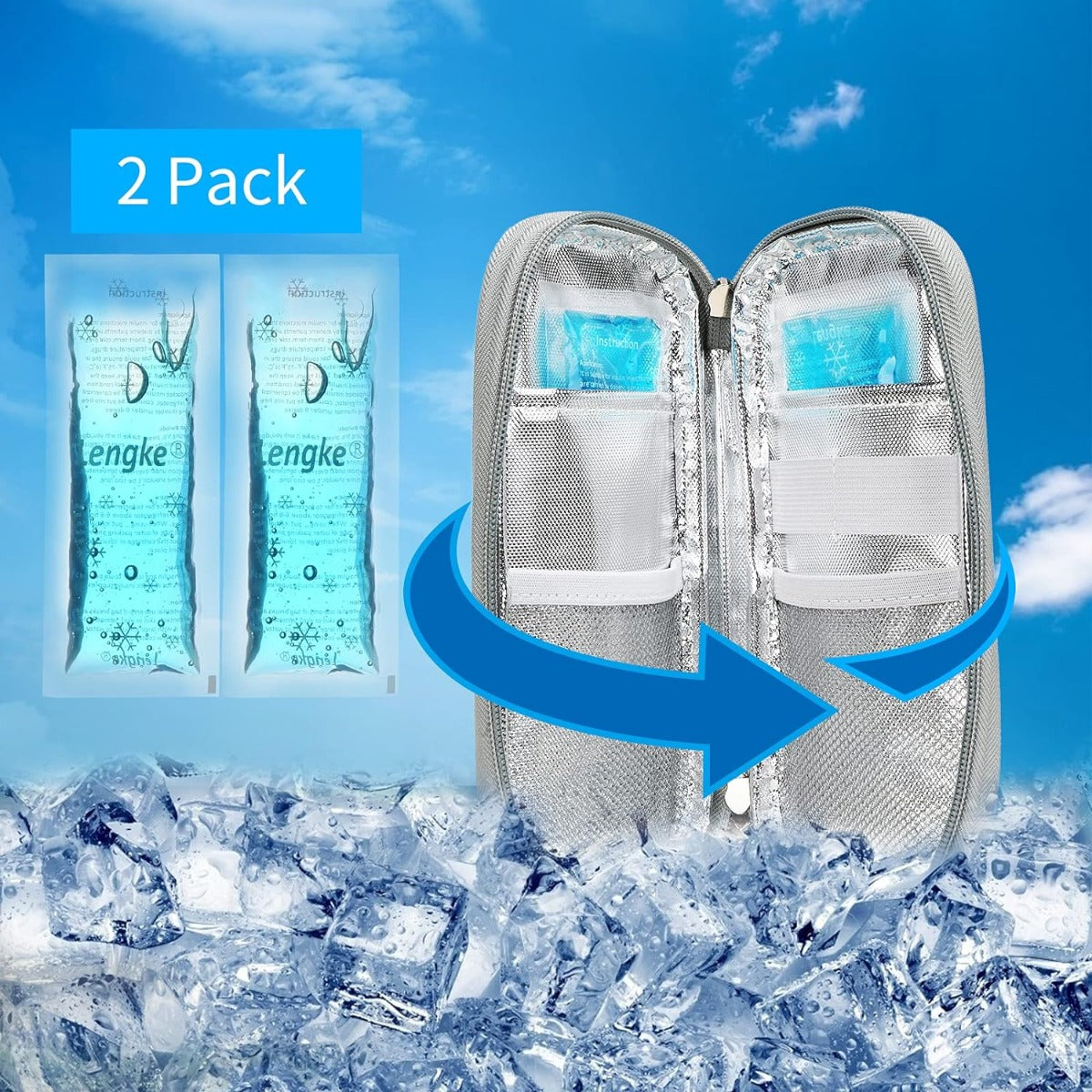 YOUSHARES Insulin Cooler Travel Case