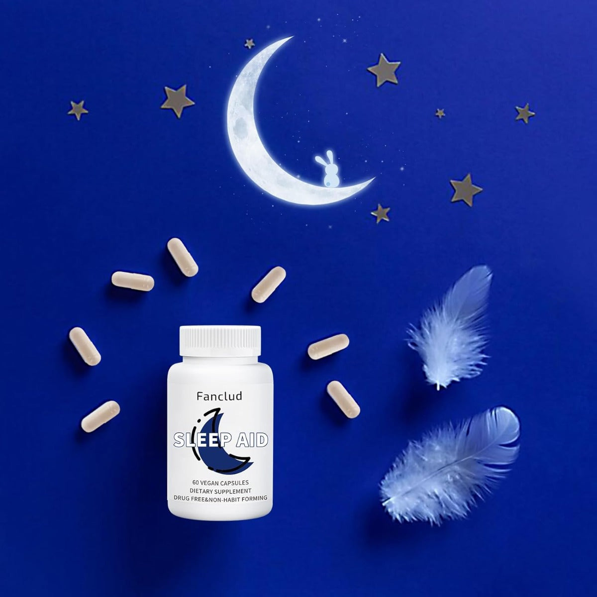 Adult sleep aid, melatonin sleep supplement