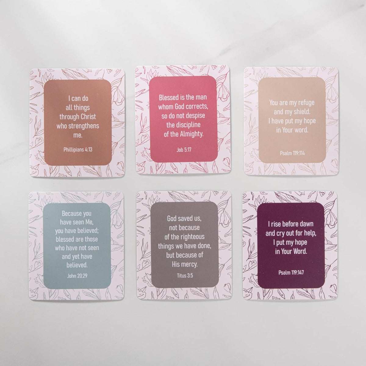 DIVERSEBEE Bible Verse Cards