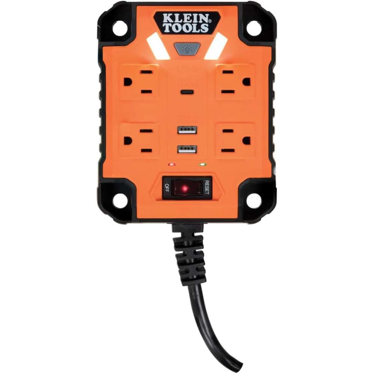 Klein Tools 29601 Magnetic Power Strip, Heavy Duty