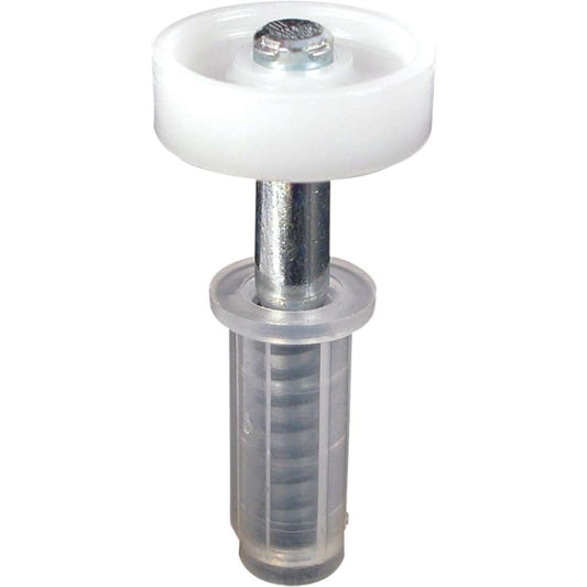 Prime-Line N 6703 7/8 In. Nylon Bi-Fold Closet Spring-Loaded Top Roller Guide (2 Pack)