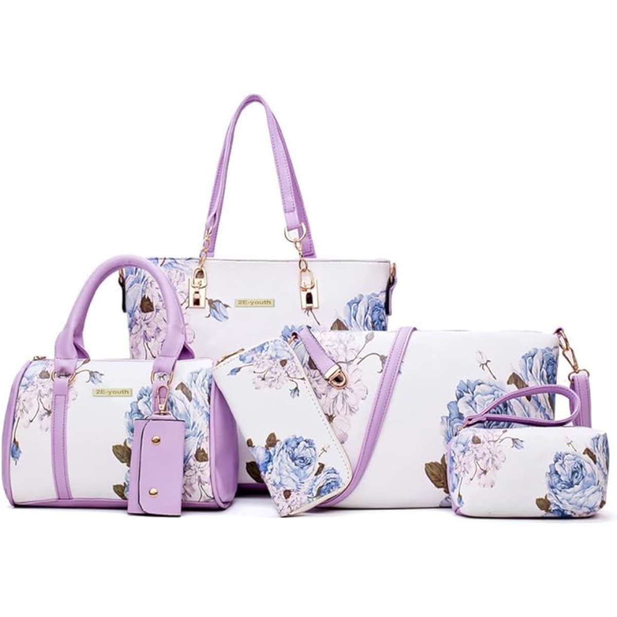 BAGSMART LARGE GYM BAG WITH YOGA MAT BUCKLE
