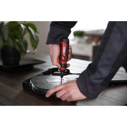 SKIL Rechargeable 4V Cordless Screwdriver Red