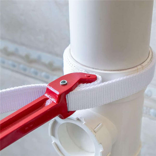 12 inch Multi-Purpose Strap Wrench (Red)