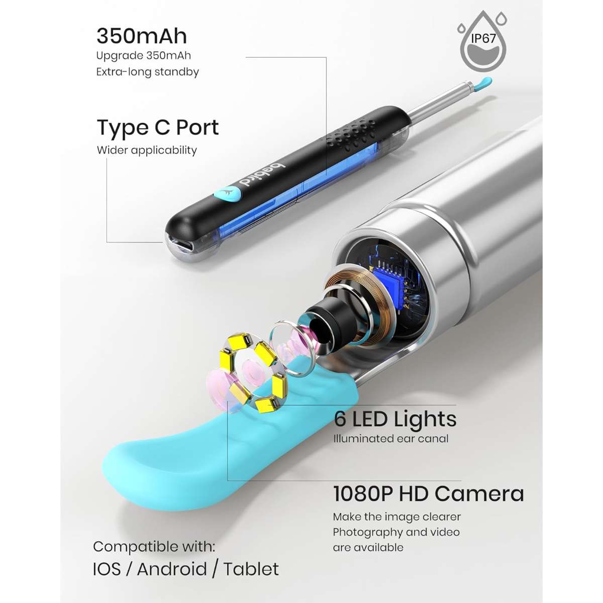 BEBIRD EARWAX REMOVAL TOOL CAMERA