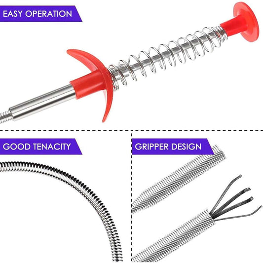Flexible gripper claw pick-up extension tool (79 inches)