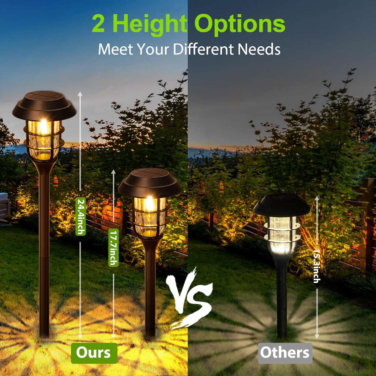 LETMY Solar Street Light Outdoor