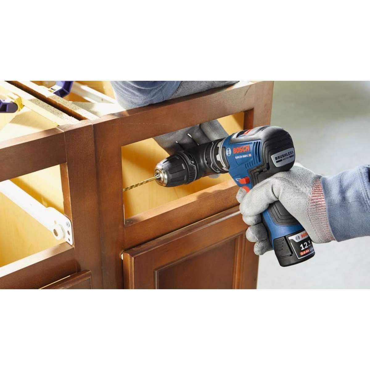 BOSCH GSR12V-300FCB22 12V Drill/Driver System