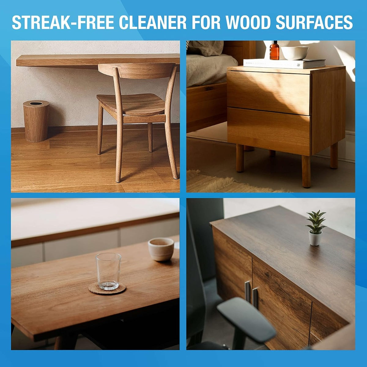 MiracleWipes for Wood Surfaces
