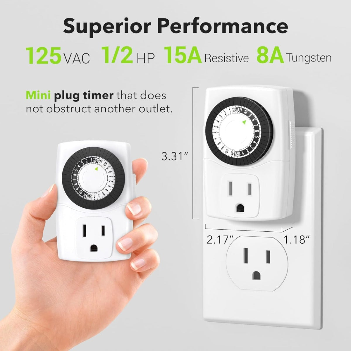 BN-LINK BND-60/U47 Indoor mechanical socket timer