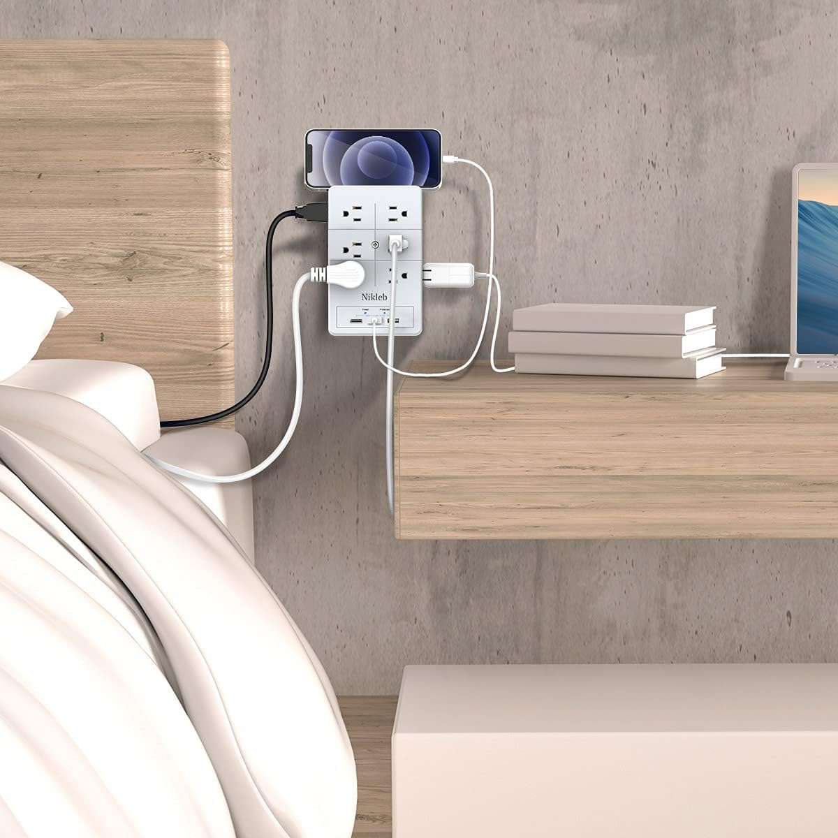 Socket expander Surge protector Nikleb